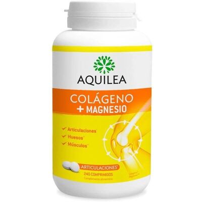 Comprimidos de Colágeno + Magnésio Aquilea - Suplemento alimentar Comprimidos de Colágeno + Magnésio Aquilea - Suplemento alimentar