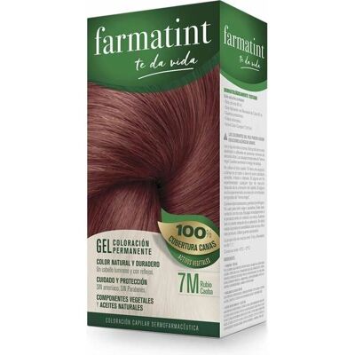 Farmatint Farmatint Gel Kolory Trwałe - Caoba - Farba do włosów Farmatint Farmatint Gel Kolory Trwałe - Caoba - Farba do włosów