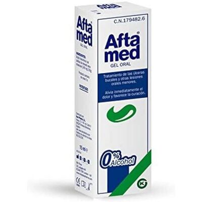 Kern Pharma Aftamed Mundgel 15ml - Behandlung gegen Aphthen Kern Pharma Aftamed Mundgel 15ml - Behandlung gegen Aphthen
