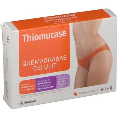 Almirall Thiomucase Quemagrasa Celulit - 30 Comprimidos Almirall Thiomucase Quemagrasa Celulit - 30 Comprimidos