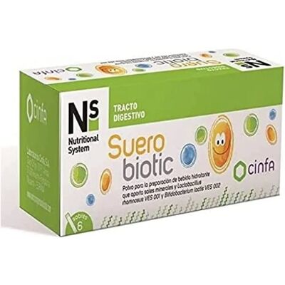 Cinfa Suero Biotic - Digestive Support - 6 Sachets Cinfa Suero Biotic - Digestive Support - 6 Sachets