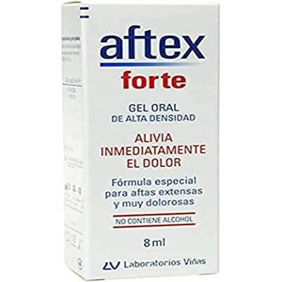 LABORATORIO VIÑAS Aftex Forte Gel Oral - Úlceras bucales y alivio del dolor LABORATORIO VIÑAS Aftex Forte Gel Oral - Úlceras bucales y alivio del dolor