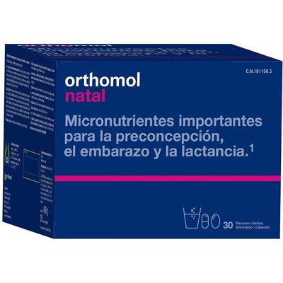Orthomol Orthomol Natal - Nahrungsergänzung für Schwangerschaft & Stillzeit Orthomol Orthomol Natal - Nahrungsergänzung für Schwangerschaft & Stillzeit