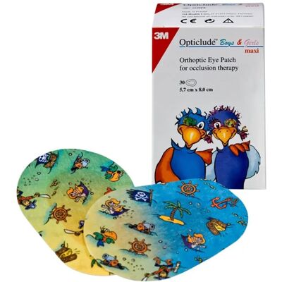 Nexcare Nexcare Opticlude Cerotto Oculare Stampato Maxi - Cerotto per Occhio Nexcare Nexcare Opticlude Cerotto Oculare Stampato Maxi - Cerotto per Occhio