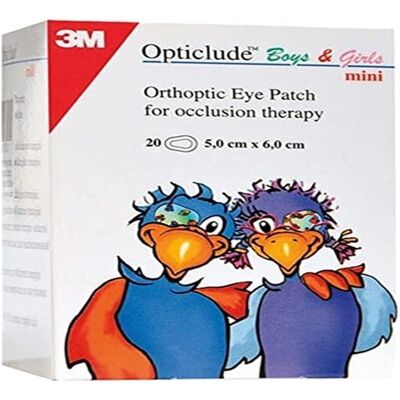 Parche de Ojos Infantil Opticlude Dibujos - Pack de 30 Parche de Ojos Infantil Opticlude Dibujos - Pack de 30