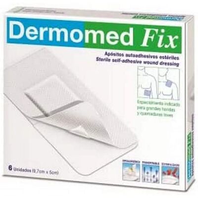 Dermomed Fix 9x5cm 6 Adhesive Sterile Bandages Dermomed Fix 9x5cm 6 Adhesive Sterile Bandages
