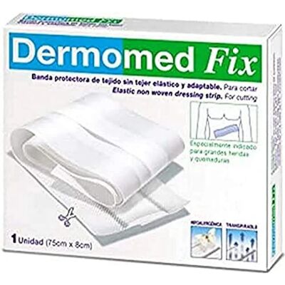Dermomed Fix 75x8 cm Apósito Adhesivo Hipoalergénico Transpirable Dermomed Fix 75x8 cm Apósito Adhesivo Hipoalergénico Transpirable