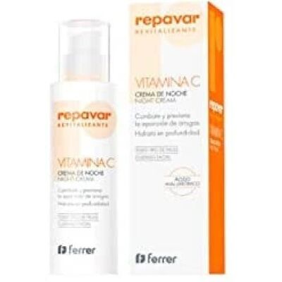 Crema Notte Rivitalizzante alla Vitamina C di Repavar 50ml - Risveglia una pelle radianta Crema Notte Rivitalizzante alla Vitamina C di Repavar 50ml - Risveglia una pelle radianta