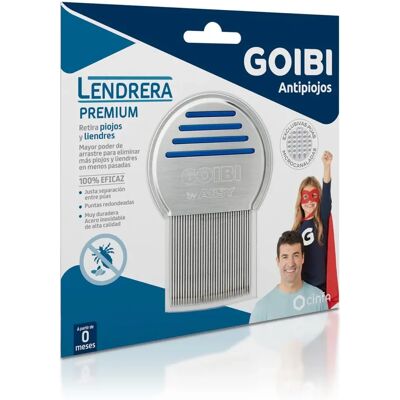Goibi Antipiojos Lendrera Premium - Peine Para Piojos Infantil Goibi Antipiojos Lendrera Premium - Peine Para Piojos Infantil