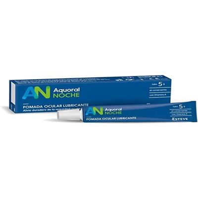 Esteve Aquoral Noche Ungüento Ocular Lubricante - Alivio Ocular Nocturno 5g Esteve Aquoral Noche Ungüento Ocular Lubricante - Alivio Ocular Nocturno 5g