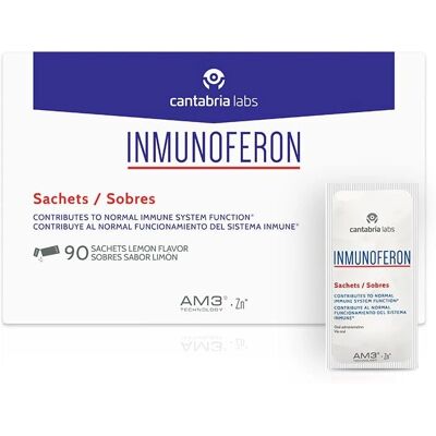 Cantabria Labs Inmunoferon 90 Sobres - Complemento Alimenticio Cantabria Labs Inmunoferon 90 Sobres - Complemento Alimenticio