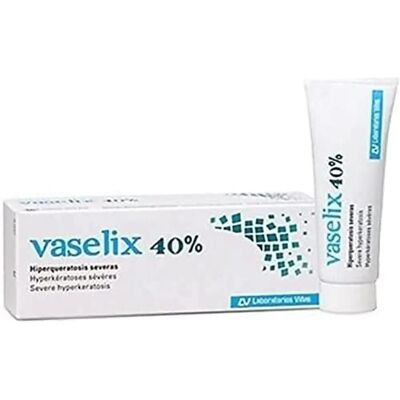 Vaselix 40% Ácido salicílico Pomada - Psoriasis y Eczema Vaselix 40% Ácido salicílico Pomada - Psoriasis y Eczema