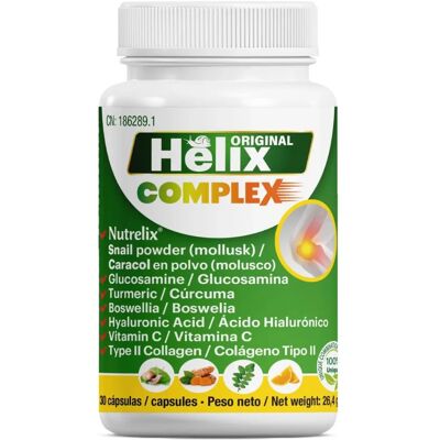 Cápsulas de Apoyo Articular HELIX - Suplemento Dietético Cápsulas de Apoyo Articular HELIX - Suplemento Dietético