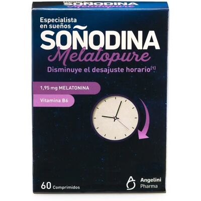 Angelini Melatopure 1,95mg Apoio ao sono - Suplemento alimentar Angelini Melatopure 1,95mg Apoio ao sono - Suplemento alimentar