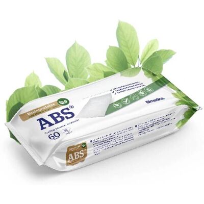 Toallitas Húmedas ABS - Piel sensible - 60 unidades Toallitas Húmedas ABS - Piel sensible - 60 unidades