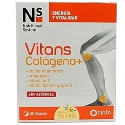 Sistema Nutricional Colágeno Vainilla - Suplemento Alimenticio para Articulaciones y Piel Sistema Nutricional Colágeno Vainilla - Suplemento Alimenticio para Articulaciones y Piel
