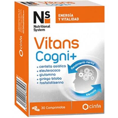 Nutritional System Vitans Cogni+ - Memoria y Concentración Nutritional System Vitans Cogni+ - Memoria y Concentración