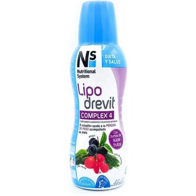 Nutritional System Lipodrevit Complex 4 - Reductor de grasa y líquidos Nutritional System Lipodrevit Complex 4 - Reductor de grasa y líquidos