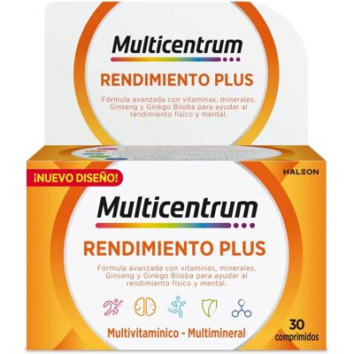 Multicentrum Plus Ginseng und Ginkgo 30 Tabletten - Nahrungsergänzungsmittel Multicentrum Plus Ginseng und Ginkgo 30 Tabletten - Nahrungsergänzungsmittel