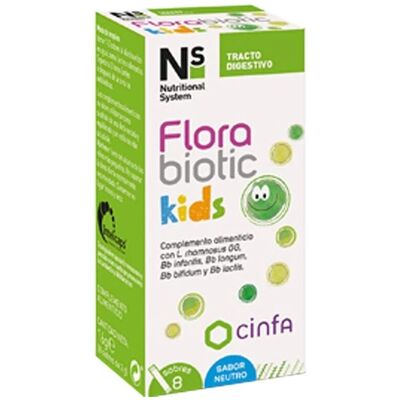 Nutritional System Flora Biotic Kids - Suplemento probiótico para niños Nutritional System Flora Biotic Kids - Suplemento probiótico para niños