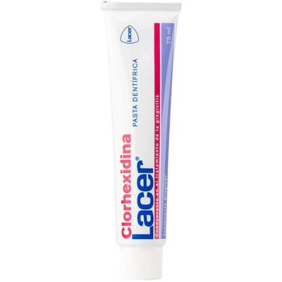Lacer Chlorhexidin Zahnpasta - Zahnfleischpflege - 75ml Lacer Chlorhexidin Zahnpasta - Zahnfleischpflege - 75ml