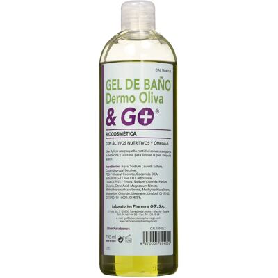 Gel de baño con Aceite de Oliva - Piel sensible - 750ml Gel de baño con Aceite de Oliva - Piel sensible - 750ml