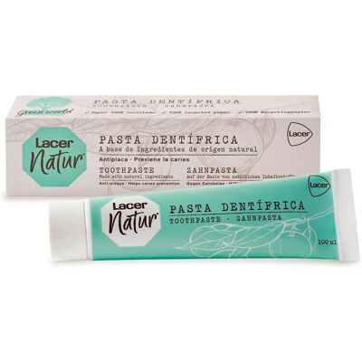 Lacer Natur Pasta Dental - Protección contra caries y placa Lacer Natur Pasta Dental - Protección contra caries y placa