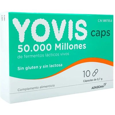 Alfasigma Yovis Probiotics - 10 Capsules Alfasigma Yovis Probiotics - 10 Capsules