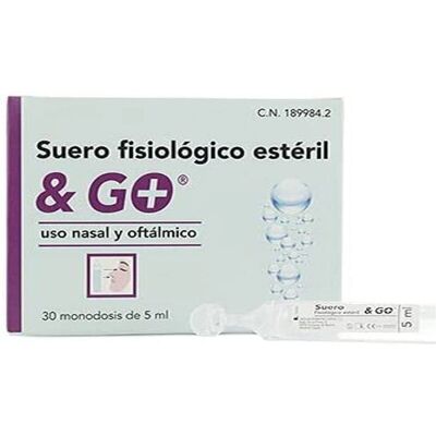 PHARMA&GO Solución Salina Estéril - Saline Solution PHARMA&GO Solución Salina Estéril - Saline Solution