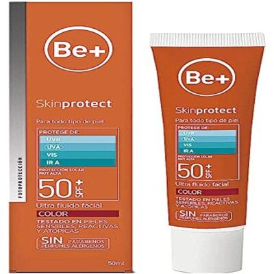 Be+ Skin Protect Facial Colour SPF50+ - Facial Colour Sun Protection 50ml Be+ Skin Protect Facial Colour SPF50+ - Facial Colour Sun Protection 50ml