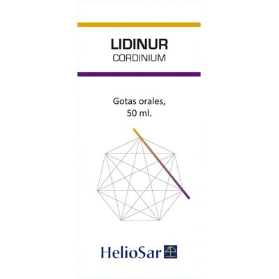 Heliosar Lidinur Cordinium - Antioxidante 50ml Heliosar Lidinur Cordinium - Antioxidante 50ml