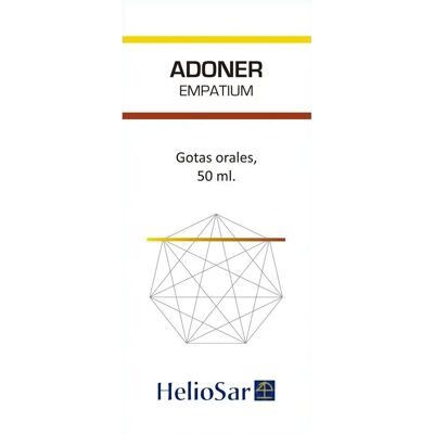 Heliosar Adoner Empatium - Apoio Cardíaco - 50ml Heliosar Adoner Empatium - Apoio Cardíaco - 50ml