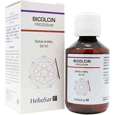 Heliosar Bicolcin Função Metabólica - Suplemento 50ml Heliosar Bicolcin Função Metabólica - Suplemento 50ml