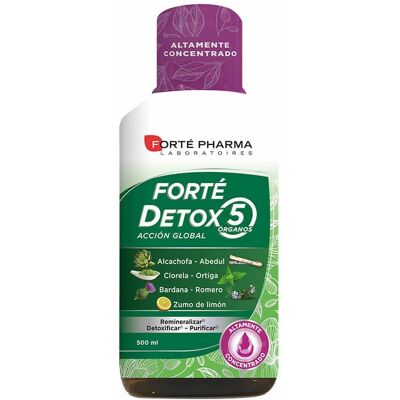 Forté Pharma Forté Detox 5 Órganos - Suplemento detox Forté Pharma Forté Detox 5 Órganos - Suplemento detox