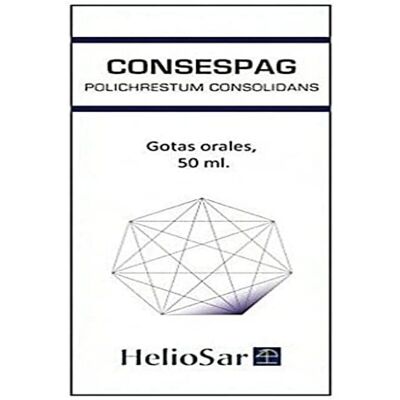 Heliosar Consespag polichrestum consolidans - Apoio a ossos e músculos - 50 ml Heliosar Consespag polichrestum consolidans - Apoio a ossos e músculos - 50 ml