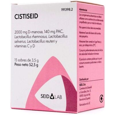 Seid Lab Cistiseid 15 Säcke - Unterstützung für Harnsystem Seid Lab Cistiseid 15 Säcke - Unterstützung für Harnsystem