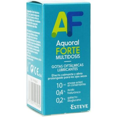 Esteve Aquoral Forte Multidosis - Gotas Oculares para Ojos Secos Esteve Aquoral Forte Multidosis - Gotas Oculares para Ojos Secos