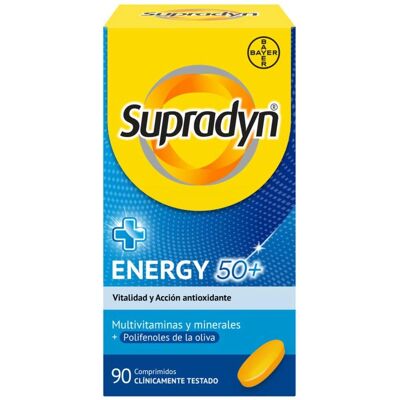 Supradyn Energy 50+ Suplemento Alimentar - 90 Comprimidos Supradyn Energy 50+ Suplemento Alimentar - 90 Comprimidos