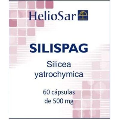 Heliosar Silicea 500mg - Suplemento alimentar Heliosar Silicea 500mg - Suplemento alimentar