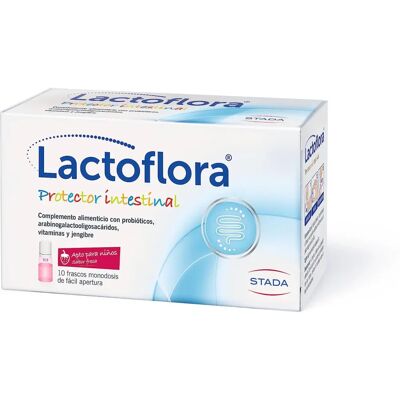 Lactoflora Marca Modelo Fresa - Probiótico para Infantes y Niños Lactoflora Marca Modelo Fresa - Probiótico para Infantes y Niños