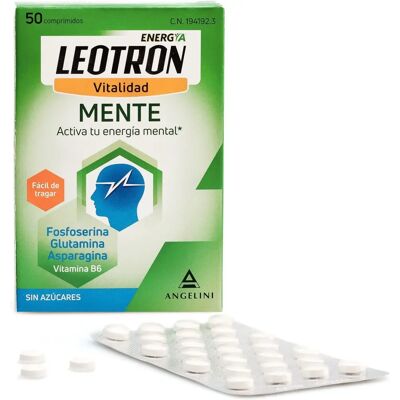 Angelini Leotron Mente 50 Comprimidos - Suplemento para a Mente Angelini Leotron Mente 50 Comprimidos - Suplemento para a Mente