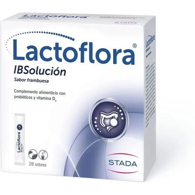 Lactoflora Marca Ibsolución 28 Sobres - Suplemento Alimenticio Lactoflora Marca Ibsolución 28 Sobres - Suplemento Alimenticio