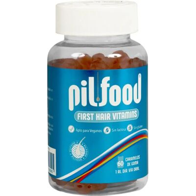Pilfood First Hair Vitamins 60 Gummies - Vitamine für Haare Pilfood First Hair Vitamins 60 Gummies - Vitamine für Haare