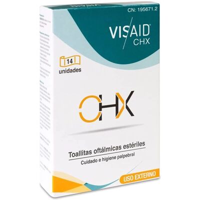 Visaid Chx 14 Lingettes - Hygiène des paupières Visaid Chx 14 Lingettes - Hygiène des paupières