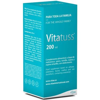 Vitae Vitatuss 200 ml - Jarabe para Resfriado Vitae Vitatuss 200 ml - Jarabe para Resfriado