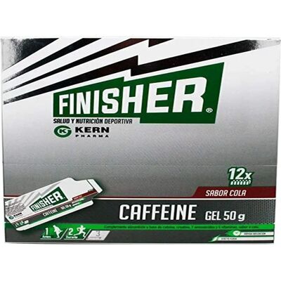 Gele de cafeína Finisher - 50g Sabor cola - Gel energético Gele de cafeína Finisher - 50g Sabor cola - Gel energético