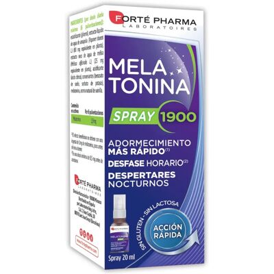 Forté Pharma Melatonina Spray 1900 - Suplemento para dormir Forté Pharma Melatonina Spray 1900 - Suplemento para dormir