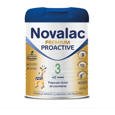 Novalac Premium Proactive 3 800 G - Leche para bebés Novalac Premium Proactive 3 800 G - Leche para bebés
