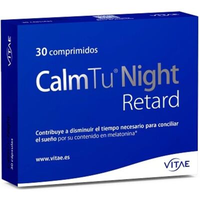 Vitae CalmTu Noche Plus - Ayuda para dormir con melatonina y extractos naturales Vitae CalmTu Noche Plus - Ayuda para dormir con melatonina y extractos naturales