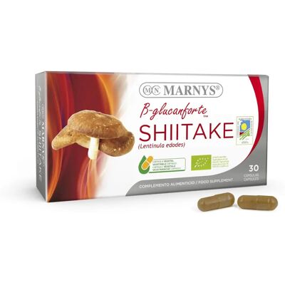 Marnys B-glucanforte Shiitake BIO 30 cápsulas Marnys B-glucanforte Shiitake BIO 30 cápsulas